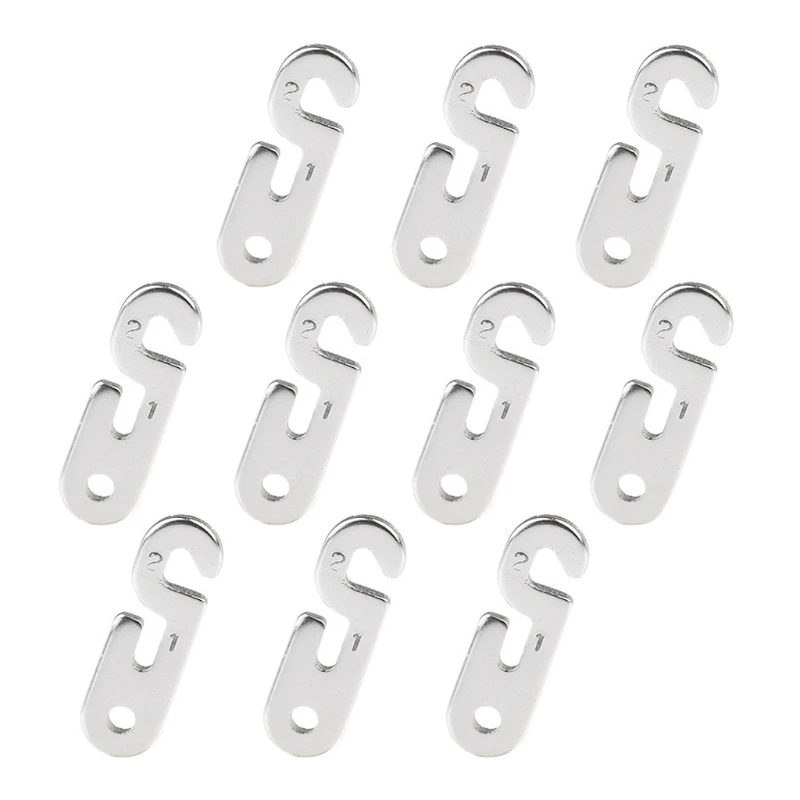 

10 Pcs Camping Tent Rope Fastener Tension Awning Cord Line Adjuster Tent Accessories Rope Tightening Stopper Buckle