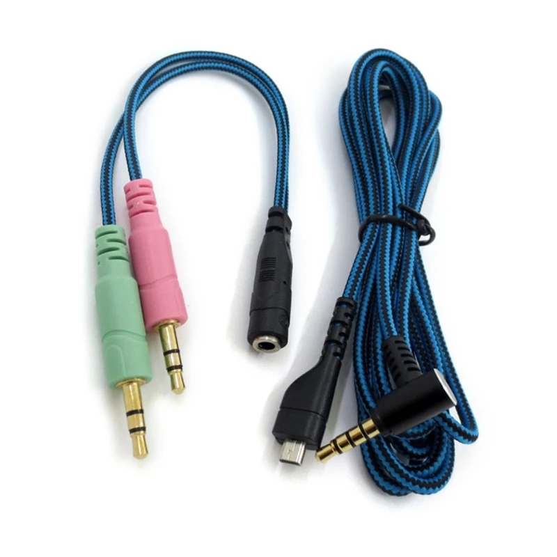 

USB Cable PVC Line Converter Wire for SteelSeries Arctis 3 5 7 Headphones Replacement Part Repair Dropship