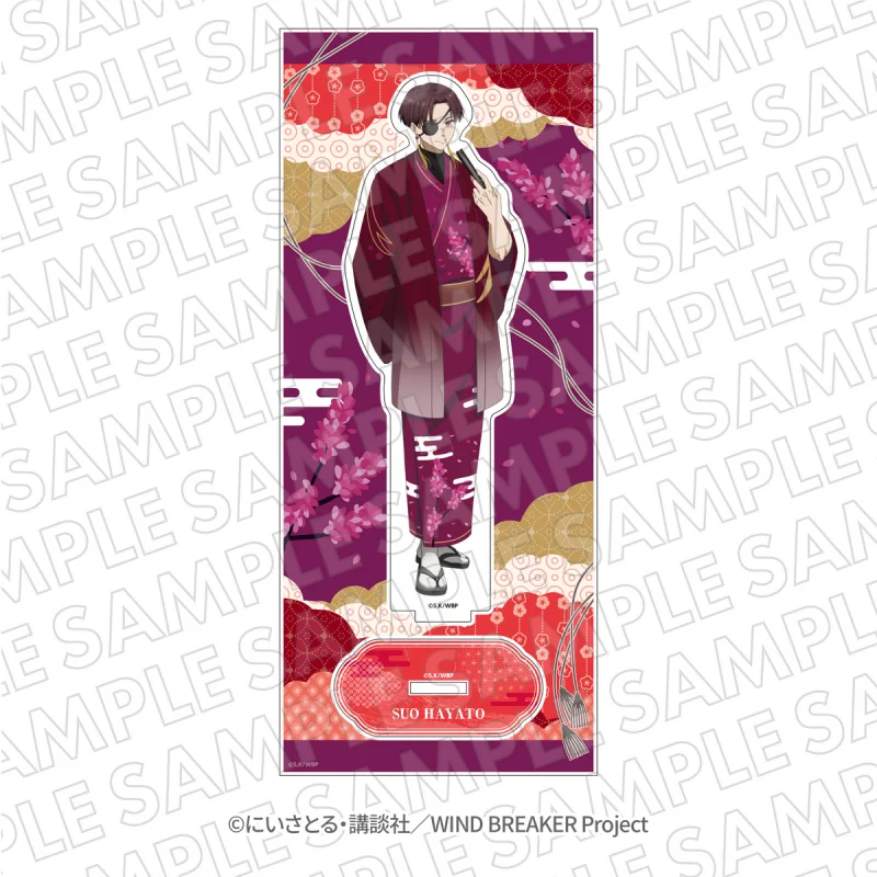 Фото Фигурки аниме WIND BREAKER Sakura Haruka Suo Hayato Tomiyama Choji, акриловая фигурка-подставка, украшение для рабочего стола №3