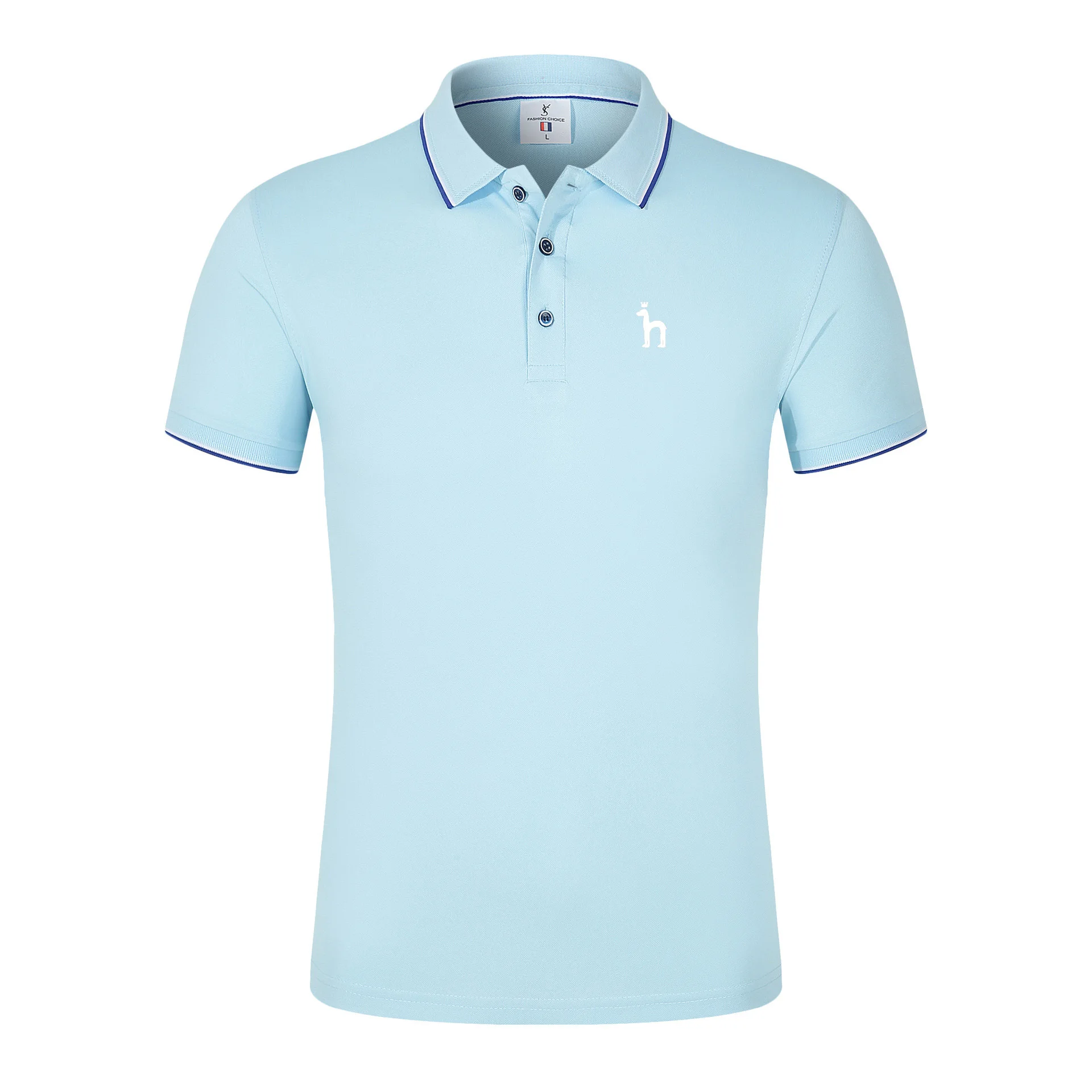 Hazzys New Wrinkle Resistant Active Polo Golf Shirt Top Men Summer Business Casual Breathable High Quality Men's Polo T-shirt