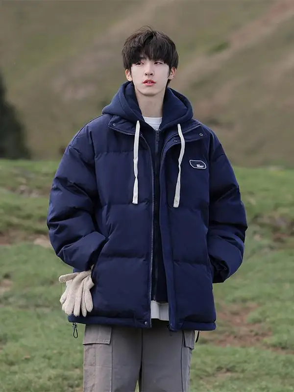 Notarts2024 Новая зимняя мужская одежда. Простая и универсальная свободная теплая