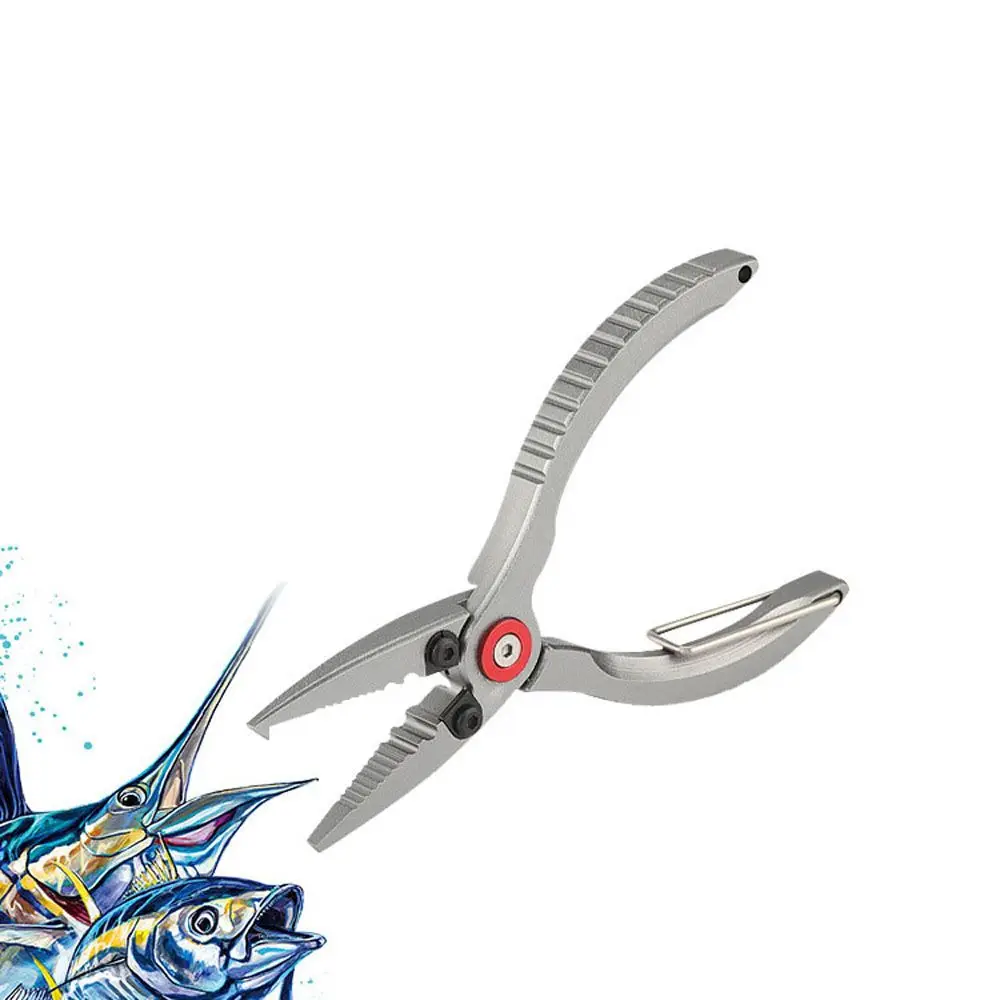 

Mini Fishing Tackle Accessories Split Ring Pliers Fishing Tool Line Cutter Stainless Steel Fishing Pliers Hook Remover
