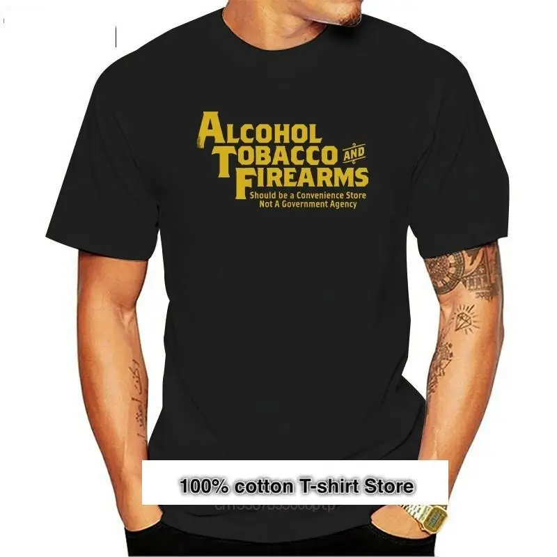 

Camisetas de armas de munición, divertidas, de Alcohol, tabaco, armas de fuego, 2ª MODIFICACIÓN DE S a 6XL de altura