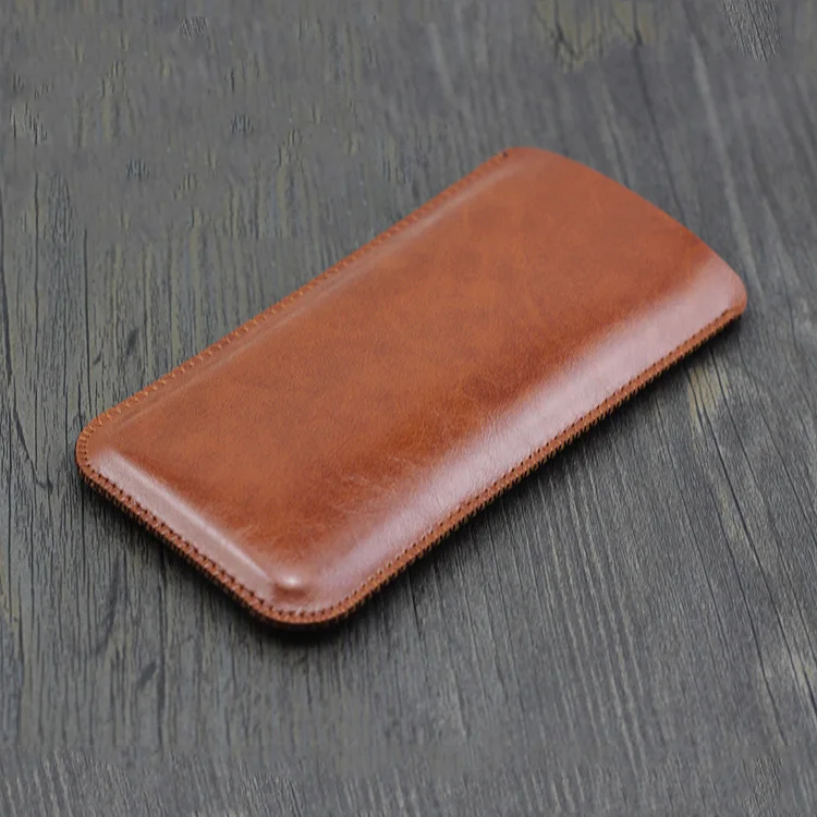 Универсальный чехол-Кобура MateXT для телефона прямой кожаный чехол в стиле ретро