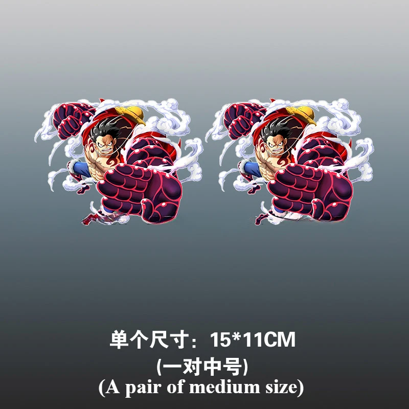 Светоотражающие наклейки для автомобиля мультяшные аниме цельный милый корпус