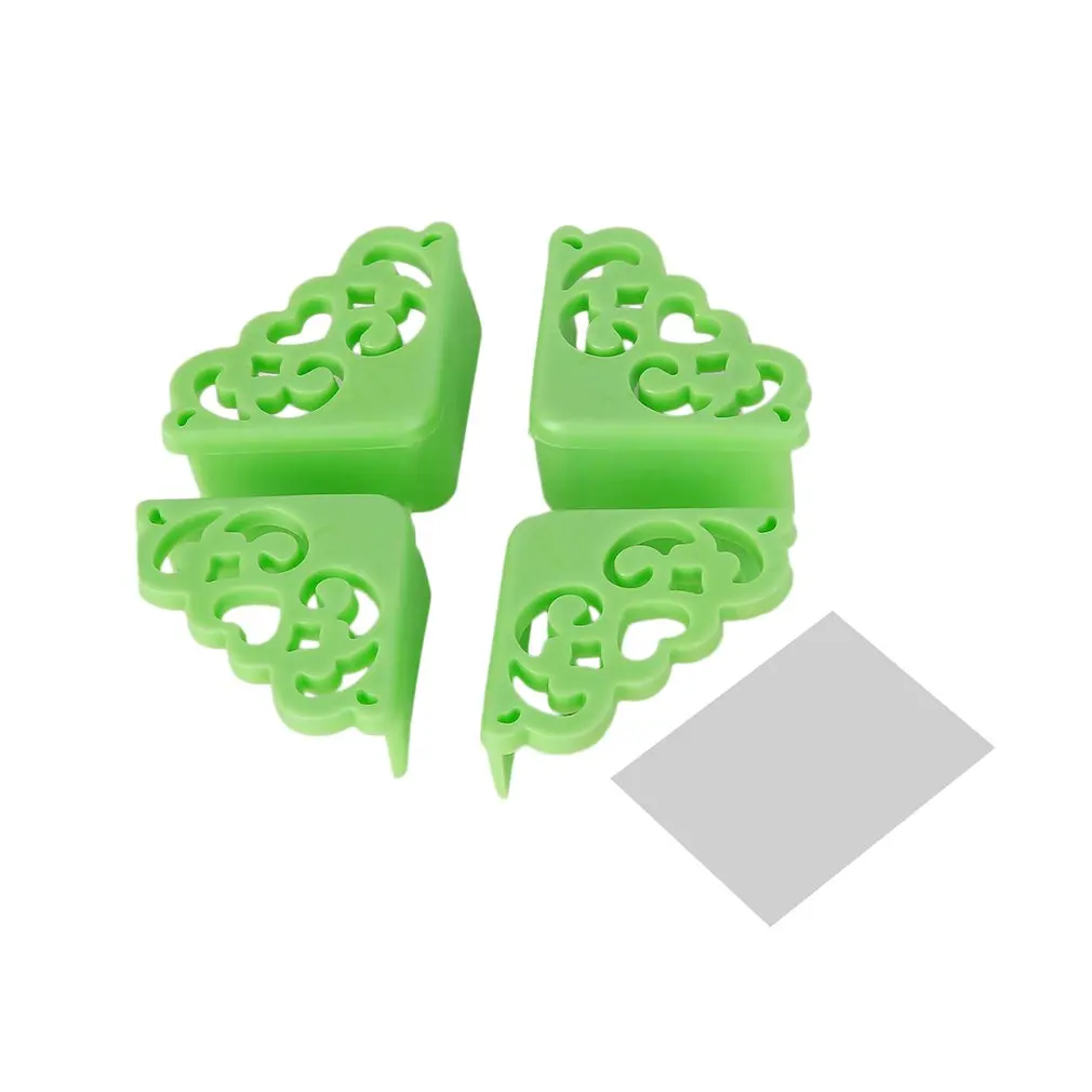 

Children Safety Table Desk Protection Cover Hollow Carved Baby Safe Crash Corner Guards Pads Table Corner Cover