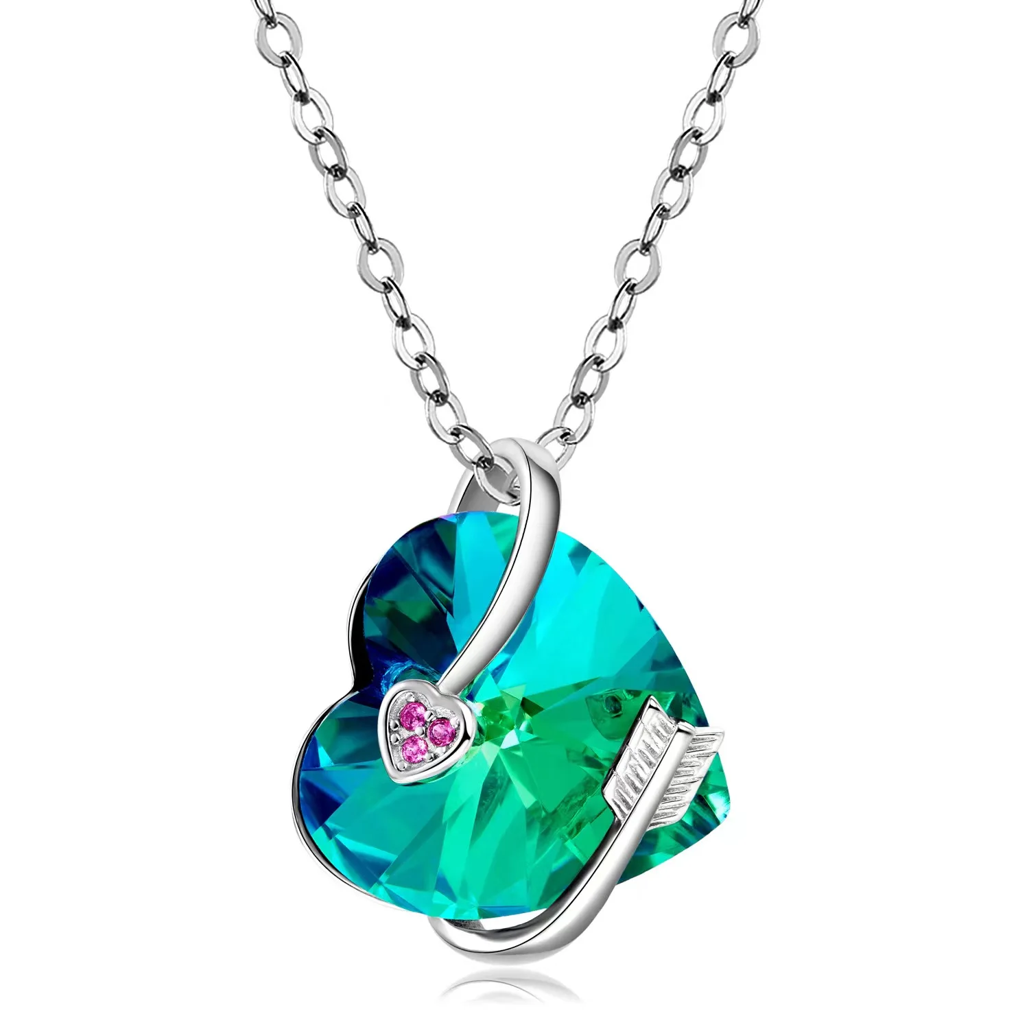 

Silver Elegant Green Gems Choker Necklaces For Women Girls Trendy Green Stone Choker Necklace Wedding Party Fashion Jewelry Gift