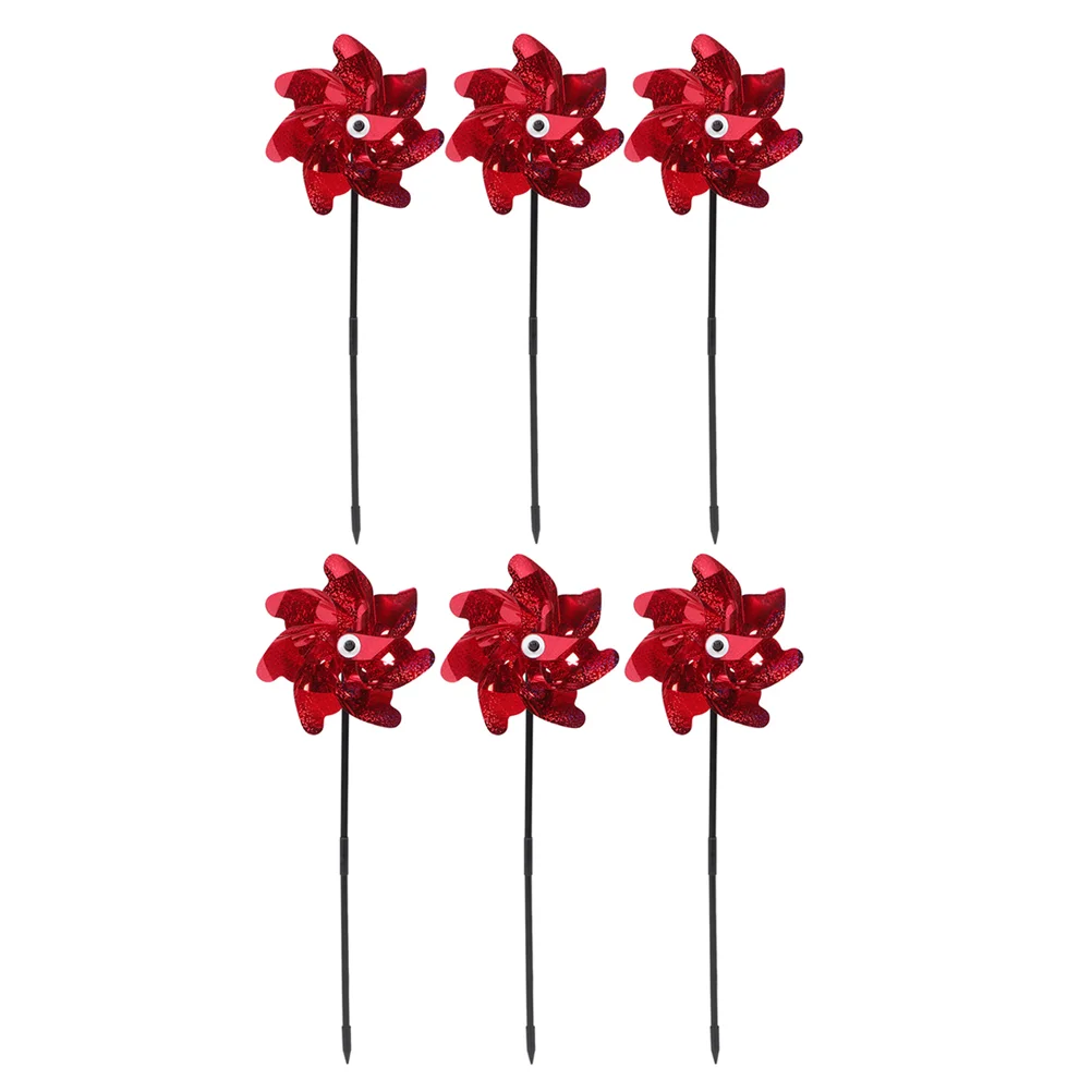 

Garden Pinwheels Wind Windmill Pinwheel Kids Yardrainbow Spinners Decor Windmills Outdoorrotary Lawn Decorative