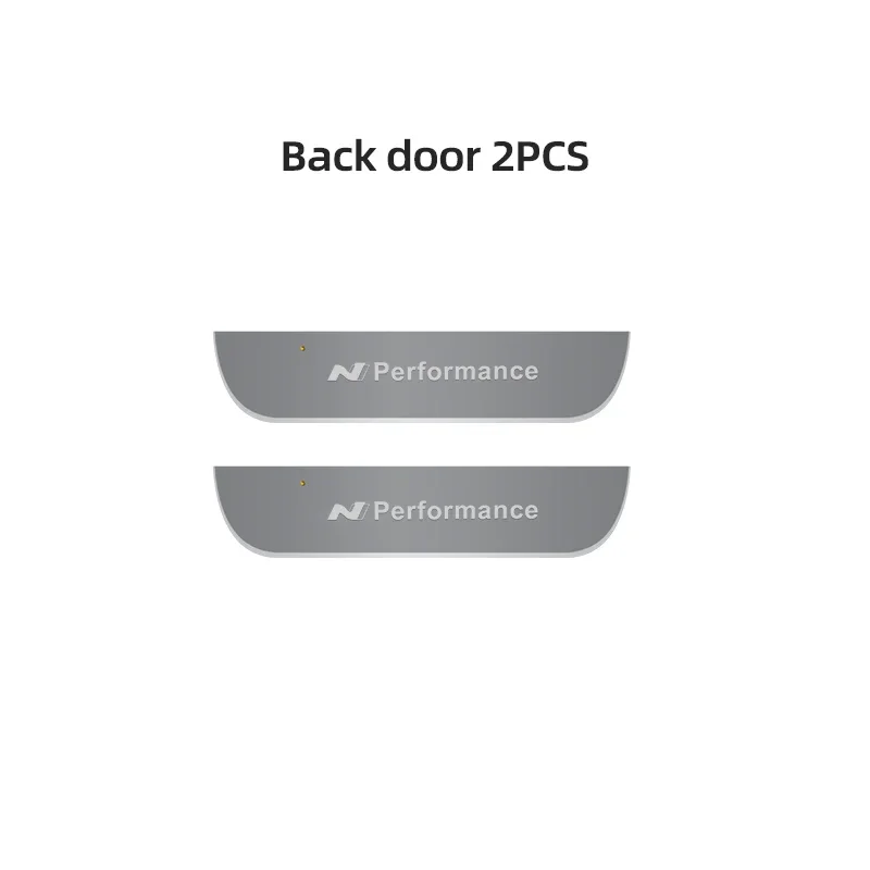 

Для Hyundai I30 Sonata Elantra Kona Tucson N Line N Performance светодиодный защитные пороги для двери