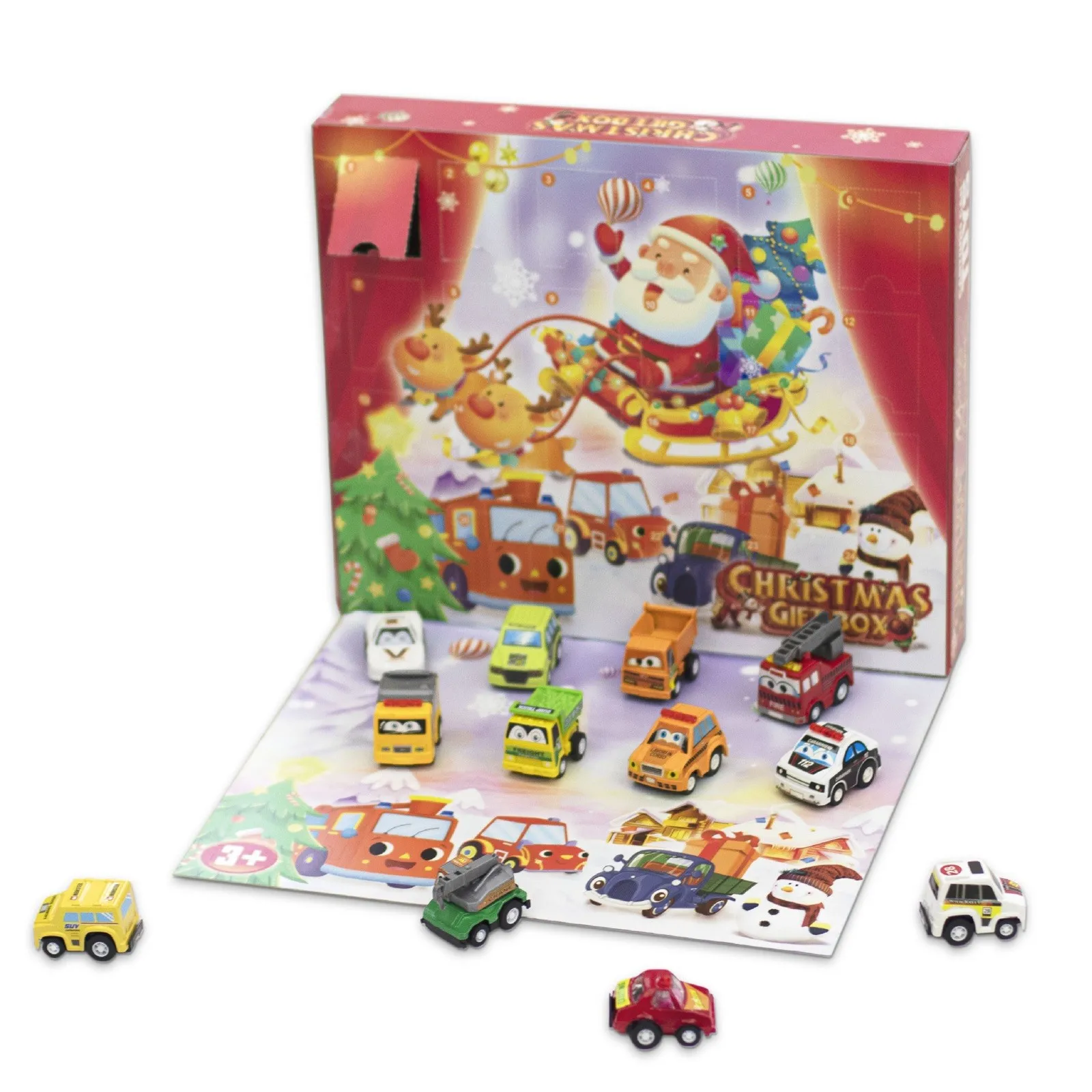 

Kids Busy Busy Town Board Game Surprise Countdown Small With 24 Calendar Holiday Bulk Christmas Toy Calendar 24-Day