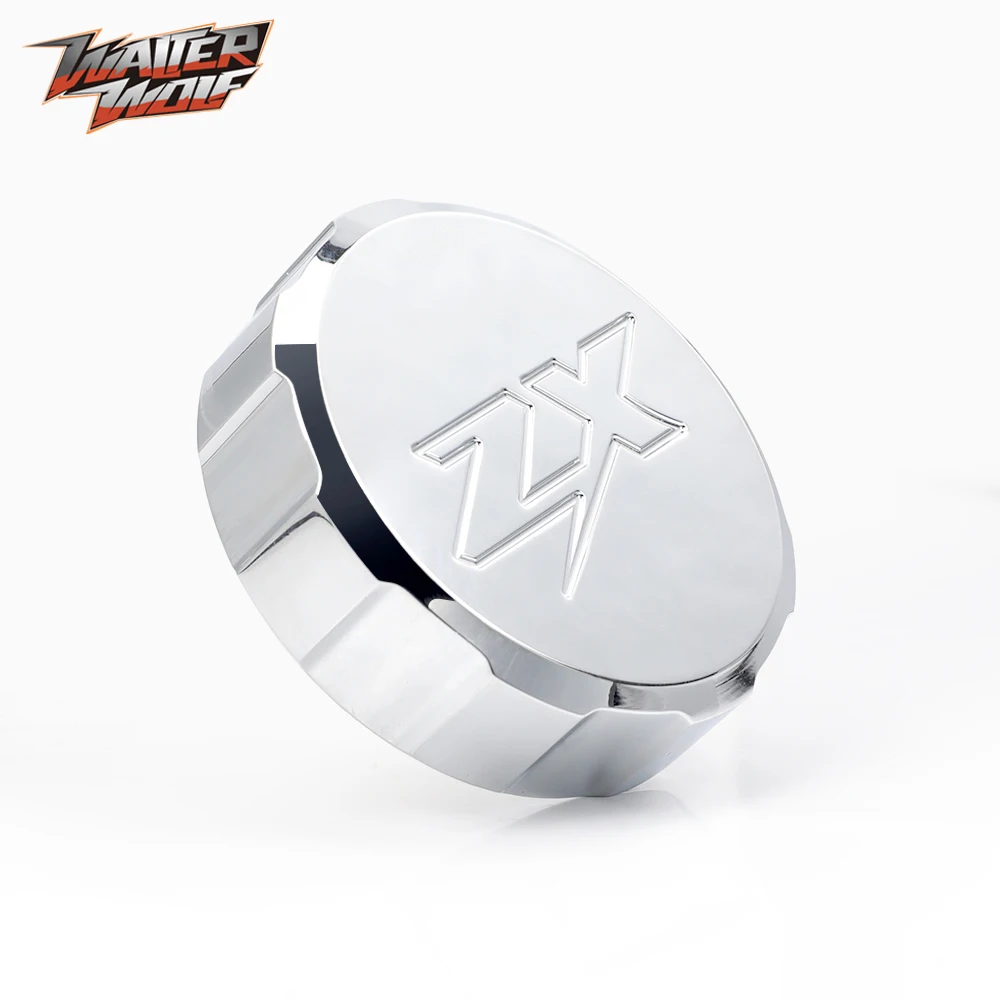 

ZX7R Motorcycle Brake Fluid Reservoir Cover For KAWASAKI ZX9R ZX10R ZX636 ZX600 NINJA ZX6R ZX14 R Front Brake Cylinder Sock Cap