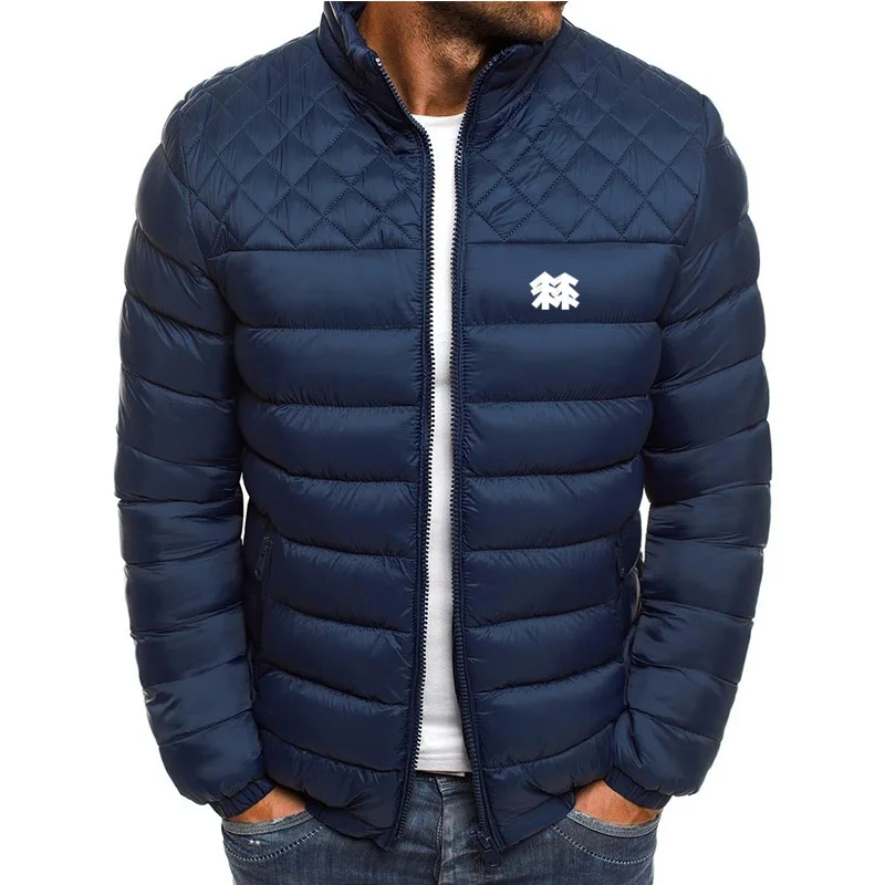 2022 Winter Jacket Men Thin And Light Comfortable Windproof Stand-up Collar Warm Jackets Men Brand KOLON SPORT  Parkas Slim Coat