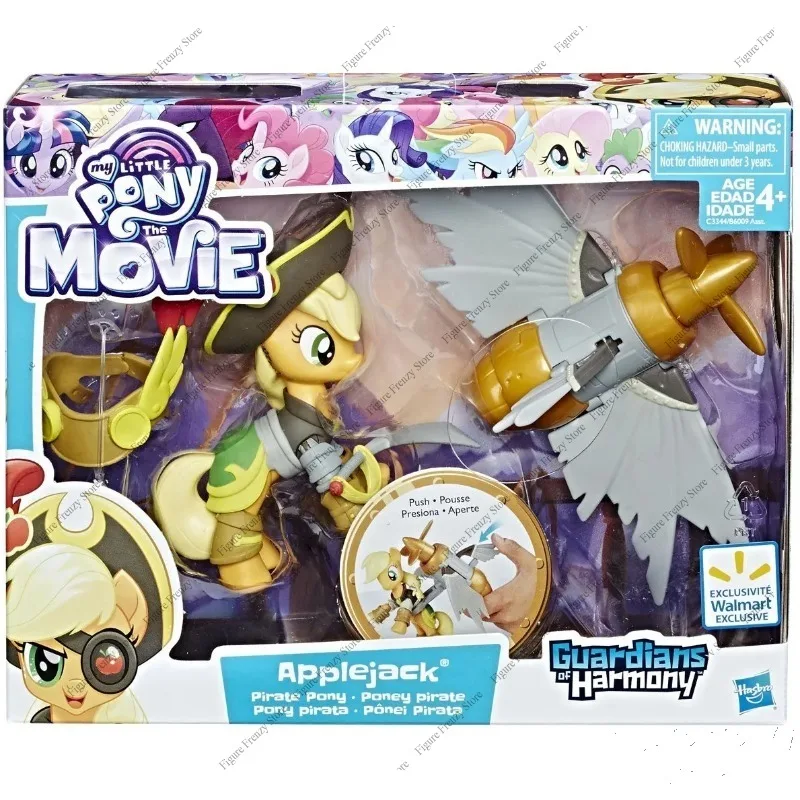 Фото Специальное предложение: Hasbro My Little Pony The Movie Guardians Harmony Applejack Captain Celaeno, фигурка Бойла, игрушки Mol, подарки для детей №5