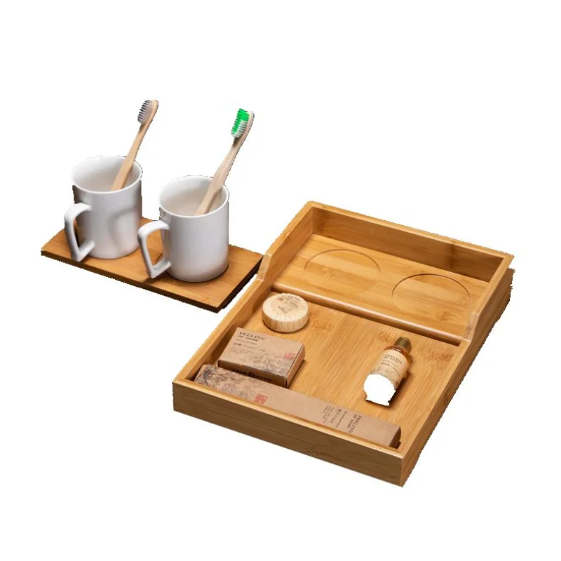 

Nanzhu Hotel Bathroom Plate Guest Room Saucers B & B Inn Storage Box Toiletries Storage Rack Bag