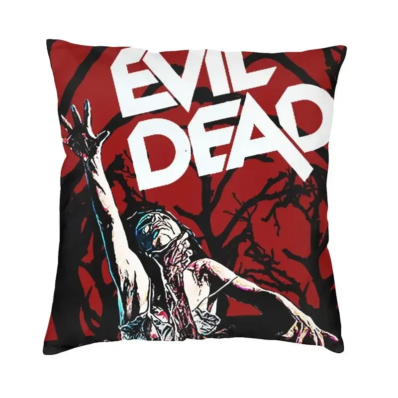 

Наволочка для подушки с изображением злых мертвецов, двухсторонняя наволочка для дивана с изображением ужасов и комедии, декоративная наволочка на заказ
