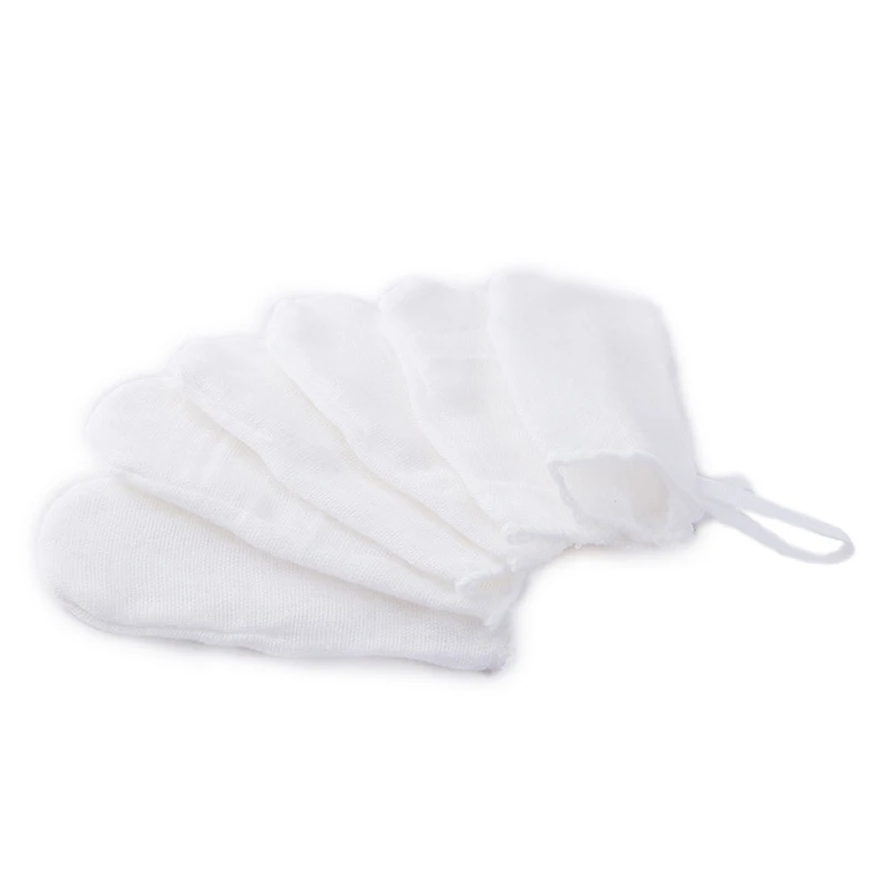 

Baby Gauze Brush 6pcs/Set Oral Cleaning Toothbrush Infant Mouth Cleaner