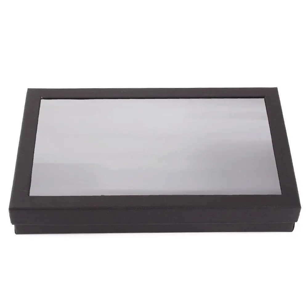 Модные изысканные серьги ювелирные изделия запонки витрина 36-слоточный лоток