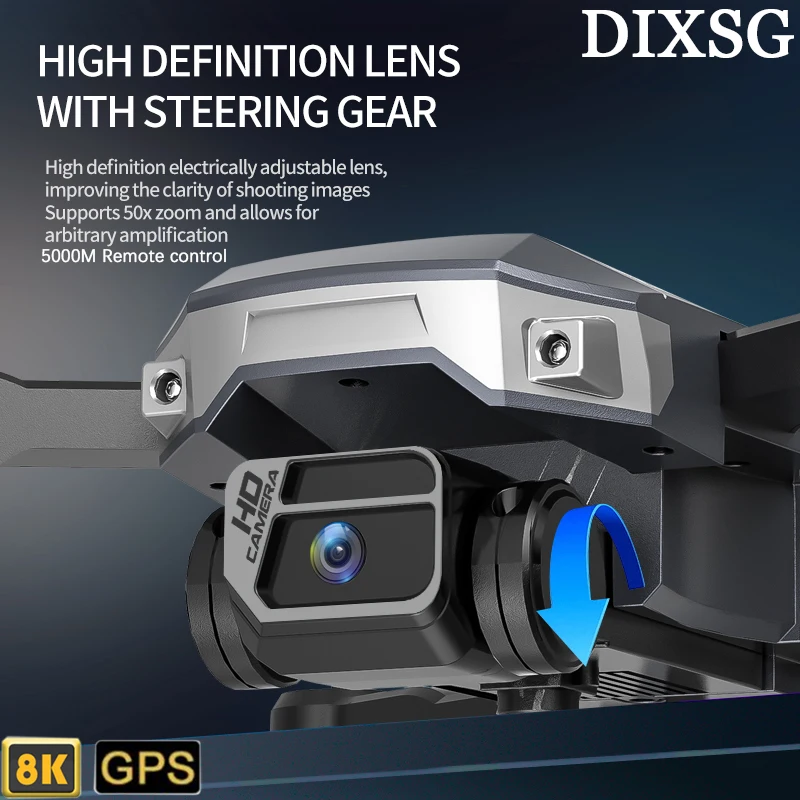 

Квадрокоптер S176 с GPS и двойной камерой, HD 4K