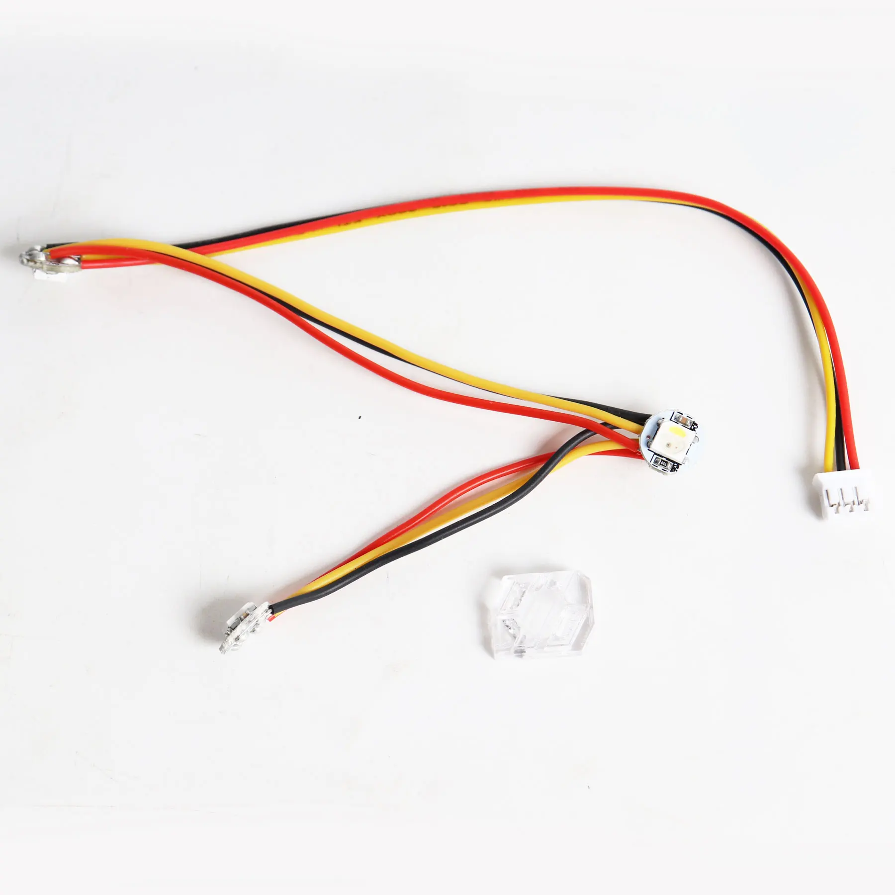 Фото Светодиодная резиновая мини-панель Blurolls NeoPixel RGBW SLA 30AWG PTFE кабели для Voron 2,4 Trident SB stealthburn экструдер №1