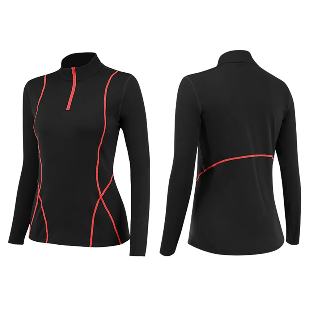 Женская зимняя спортивная рубашка из полиэстера