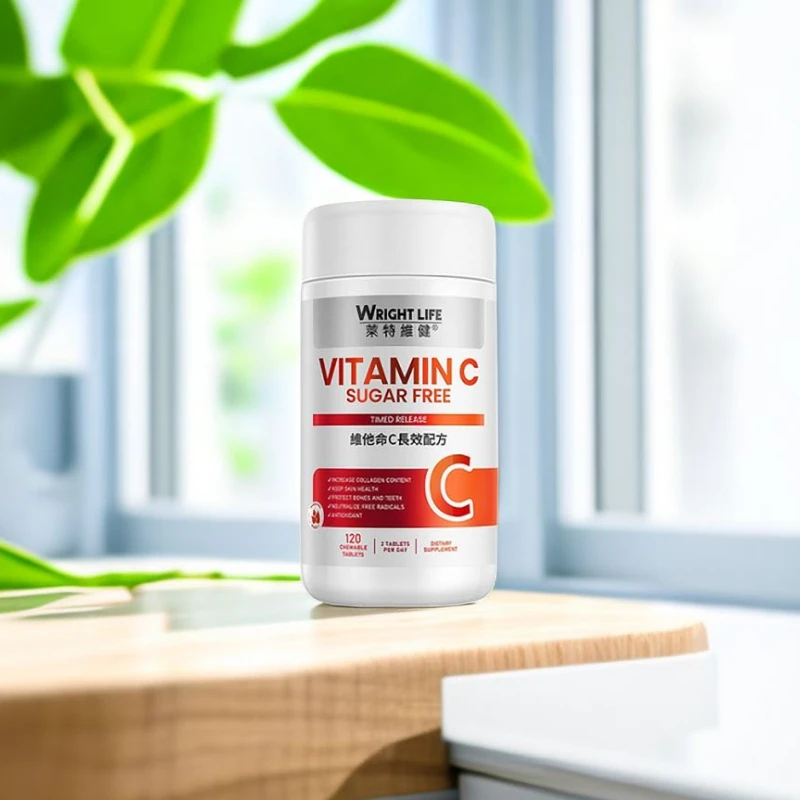 

1 bottle Vitamin C Chewable Tablets: Activate antioxidant energy, boost immunity, promote collagen synthesis and rejuvenation!