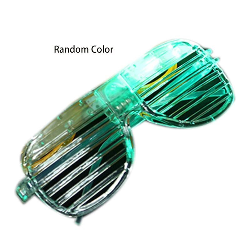 Крутая Новогодняя повязка на голову очки с подсветкой головной убор светящаяся