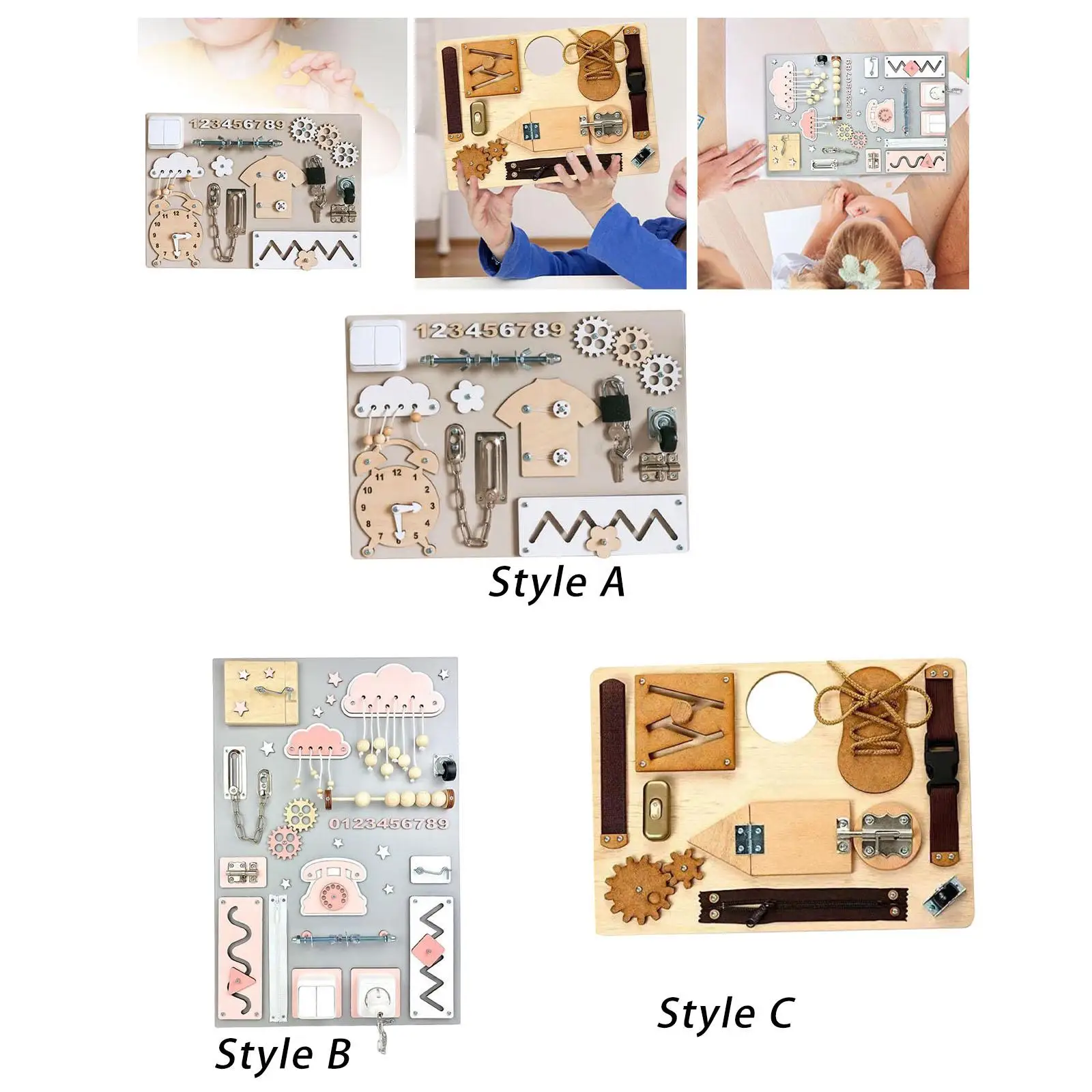 Игрушка Монтессори доска для занятий игрушка путешествий когнитивная развития