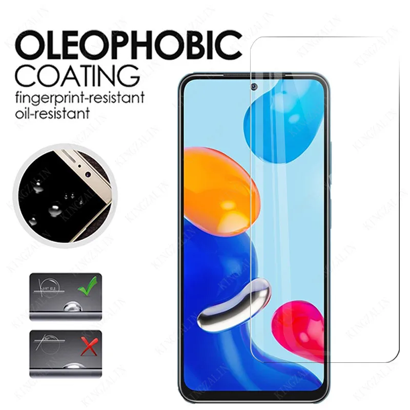 Закаленное стекло для Xiaomi Redmi Note 11 10 pro 11S 10S 10T защитная пленка экрана 9A 9C Global 6 43