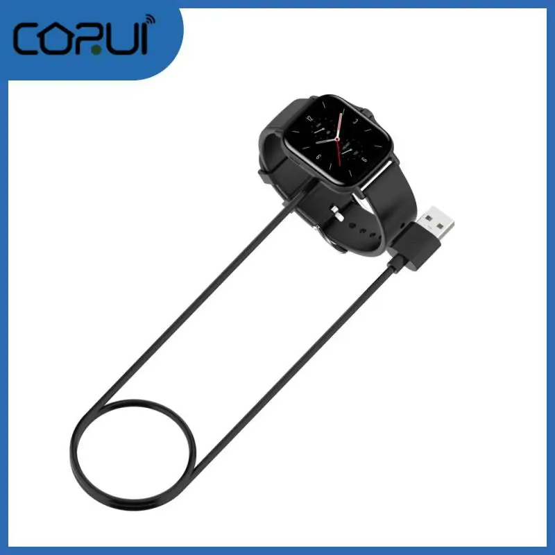 

Портативное зарядное устройство для смарт-часов, Usb-кабель для зарядки, подставка для часов Amazfit Gtr 2 Gtr2 / Gts 2 Gts2 / Bip U / Gtr 2e, 1 м