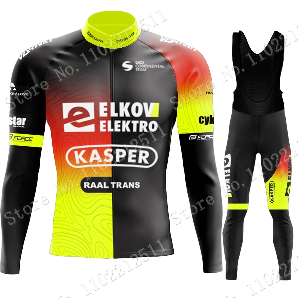 2023 г. комплект командной велоодежды elov Kasper летняя мужская Чешская одежда с