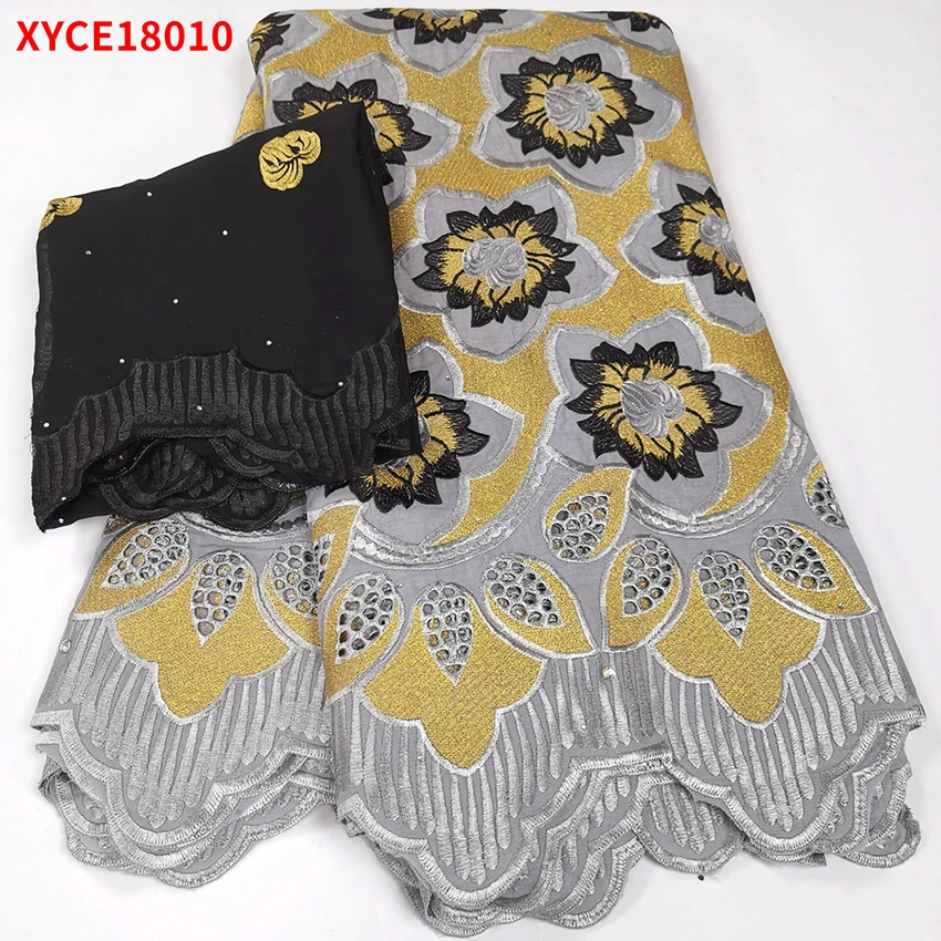 Модная одежда швейцарская кружевная ткань нигерийская вышивка хлопок для