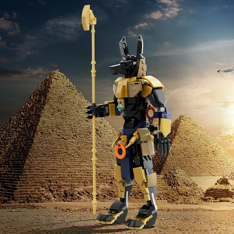 Moc Anubis египетская мифология фигурки модель MOC набор строительных блоков наборы