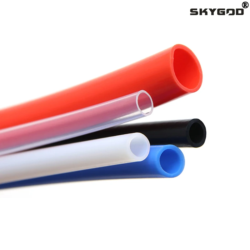 1 м FEP PTFE трубка ID 0,5 1 2 2.5 3 4 5 6 7 8 10 12 14 16 18 20 мм F46 Изолированный шланг жесткая труба 600 В для 3D принтера запчасти труба