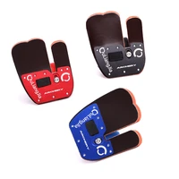 1pc archery finger guard right hand cow leather archery finger tab shooting advanced finger protect