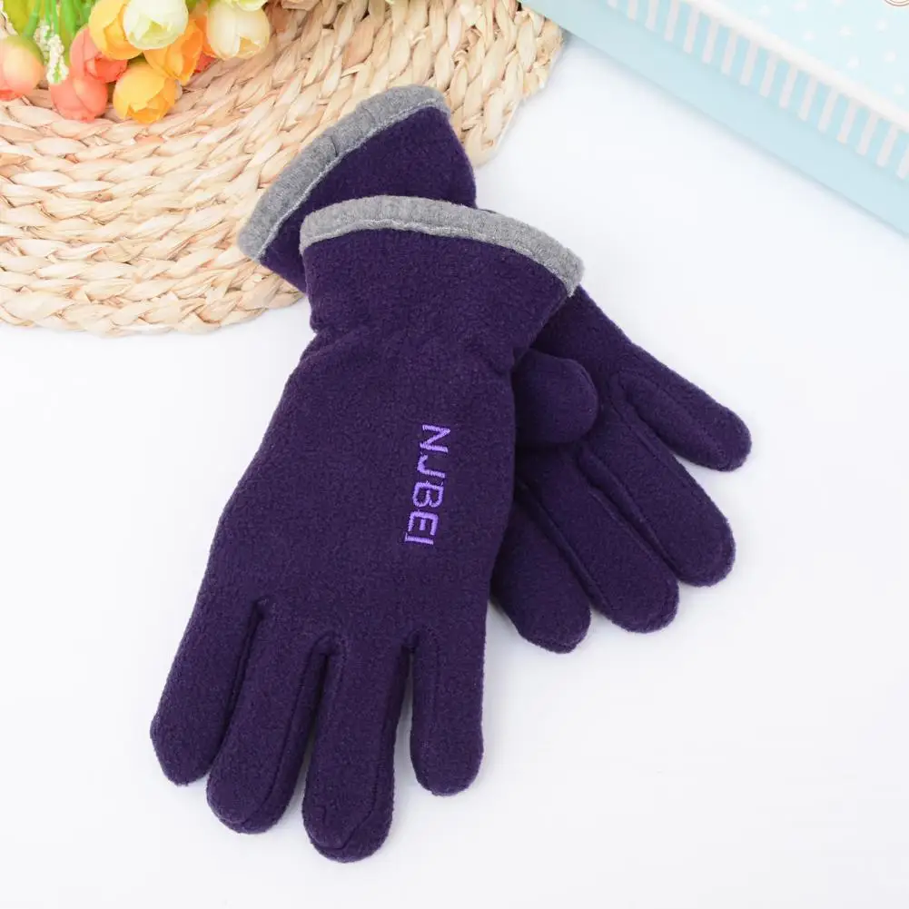 

Outdoor Gloves Keep Warm Modern Full Finger Elastic Wrist Outdoor Mittens