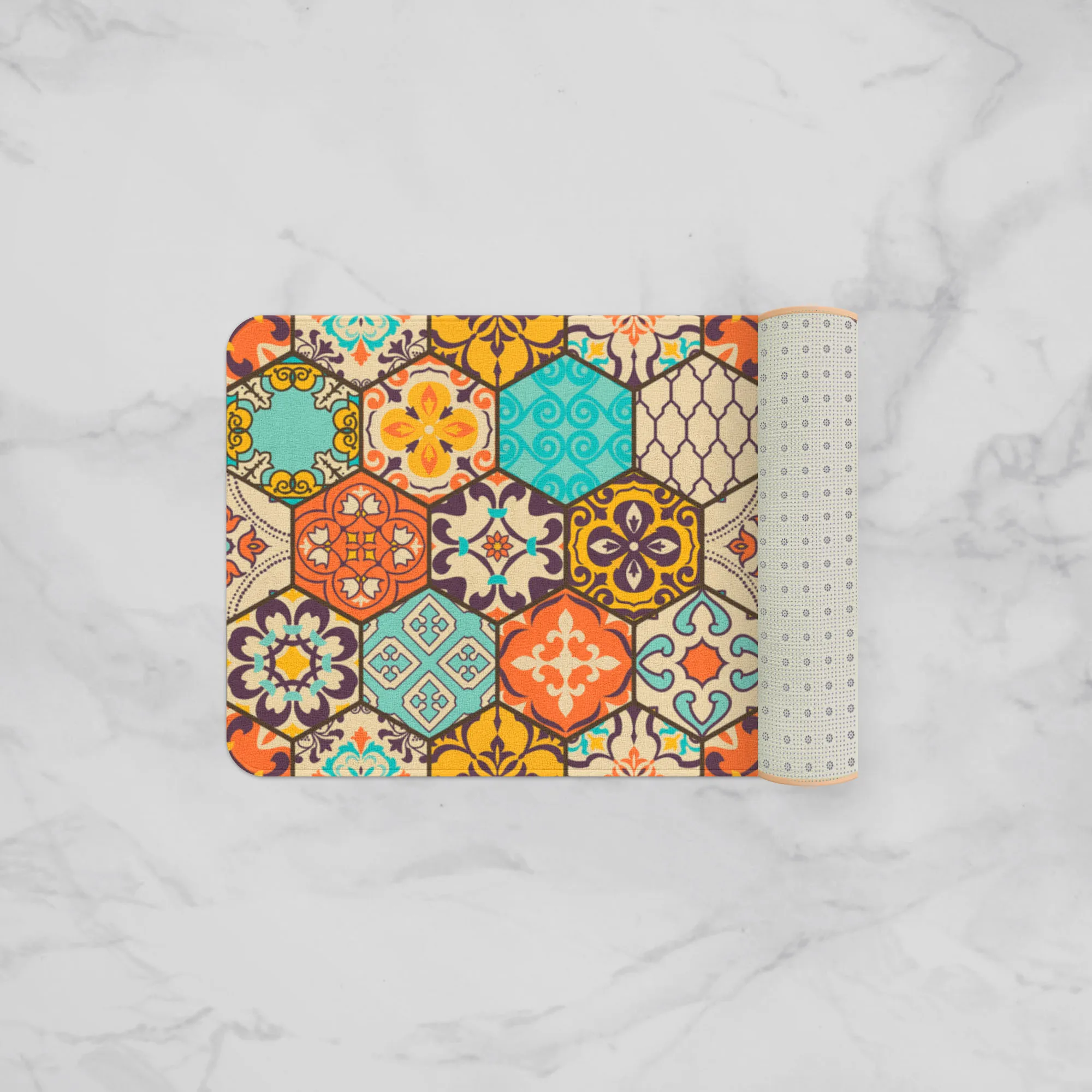 

BESTPRO Flannel Kitchen Mats Rugs Non-slip Door Mats Carpet Soft Entrance Door Mats Carpet for Kitchen Living Room Bedroom