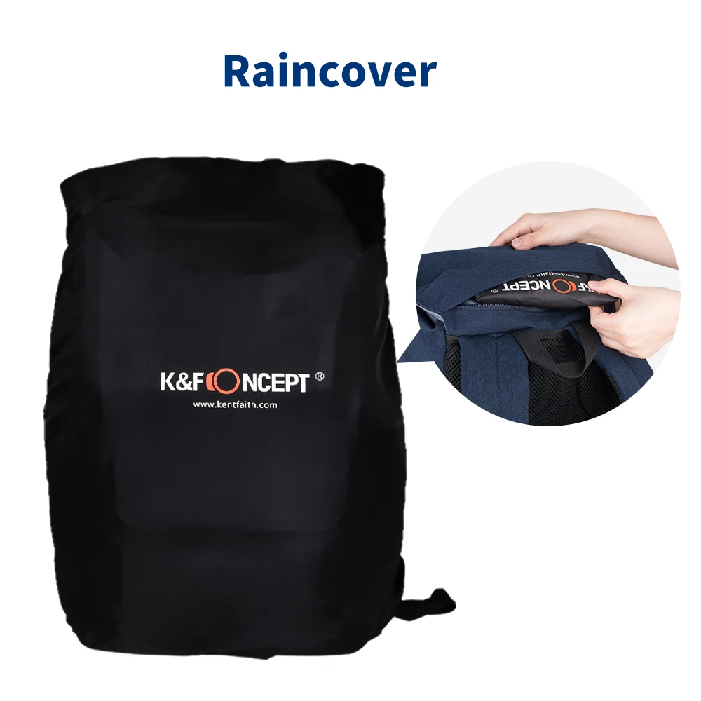 Модный фото/видео рюкзак с большой вместительностью для камеры Canon Nikon SLR DSLR от K&ampF Concept