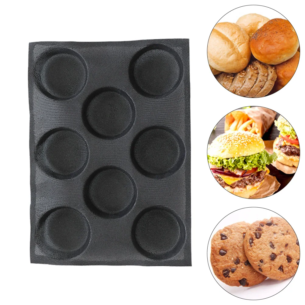 

Silicone Bread Mold Healthy Bun Kitchen Baking Tool Non-stick Cake DIY Convenient Craft Mini Ice Cube Tray