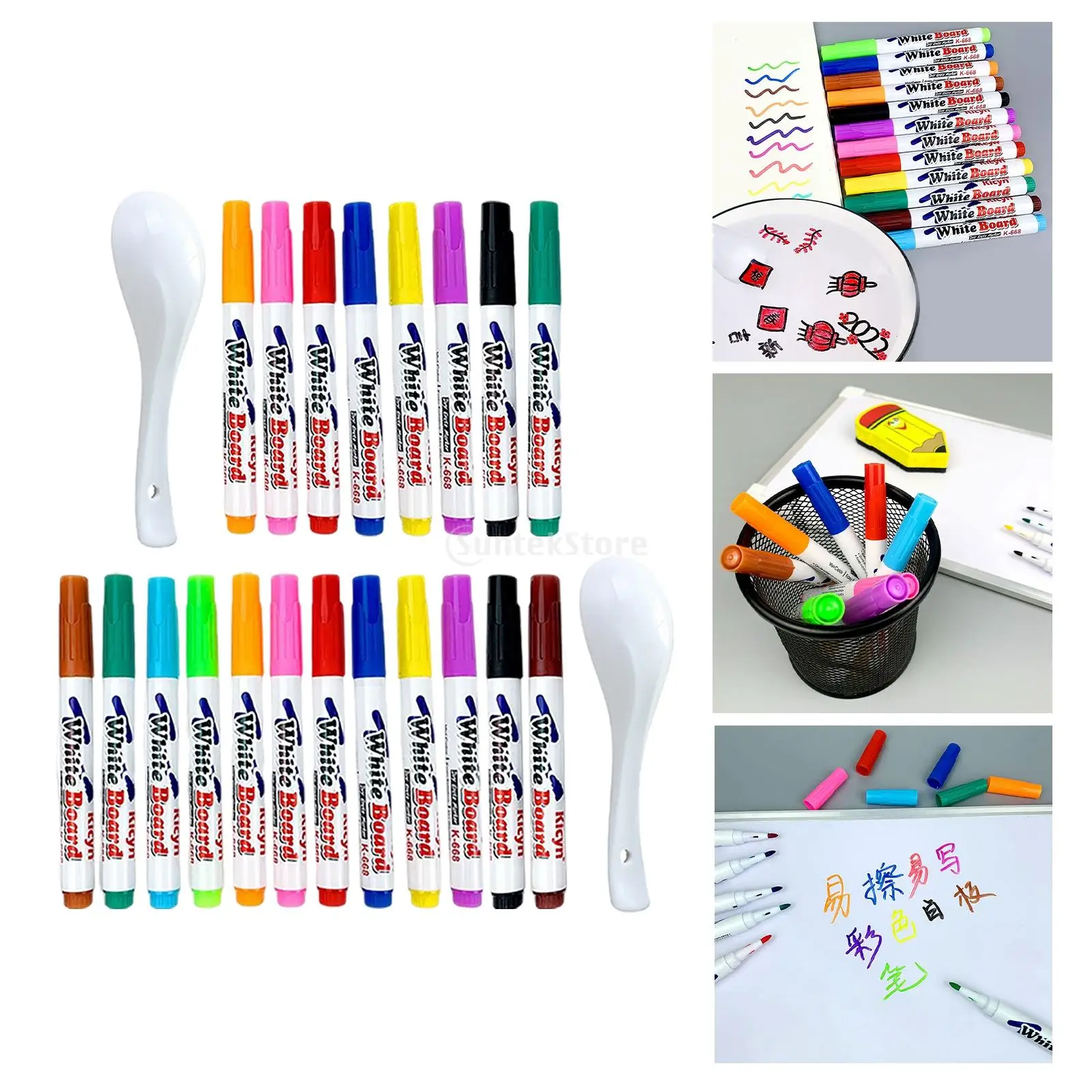 

Children's Water Painting Floating Pen Whiteboard Pen Erasable Floating Pen Markers Floating Montessori Early Education Toys