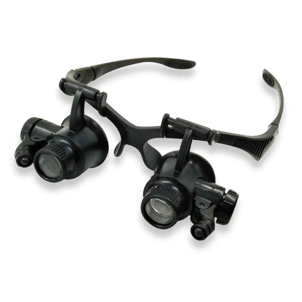 

Увеличительное светодиодный светодиодной подсветкой, портативное увеличительное стекло для ремонта часов, шитье, Hands-Free, подарок для студе...