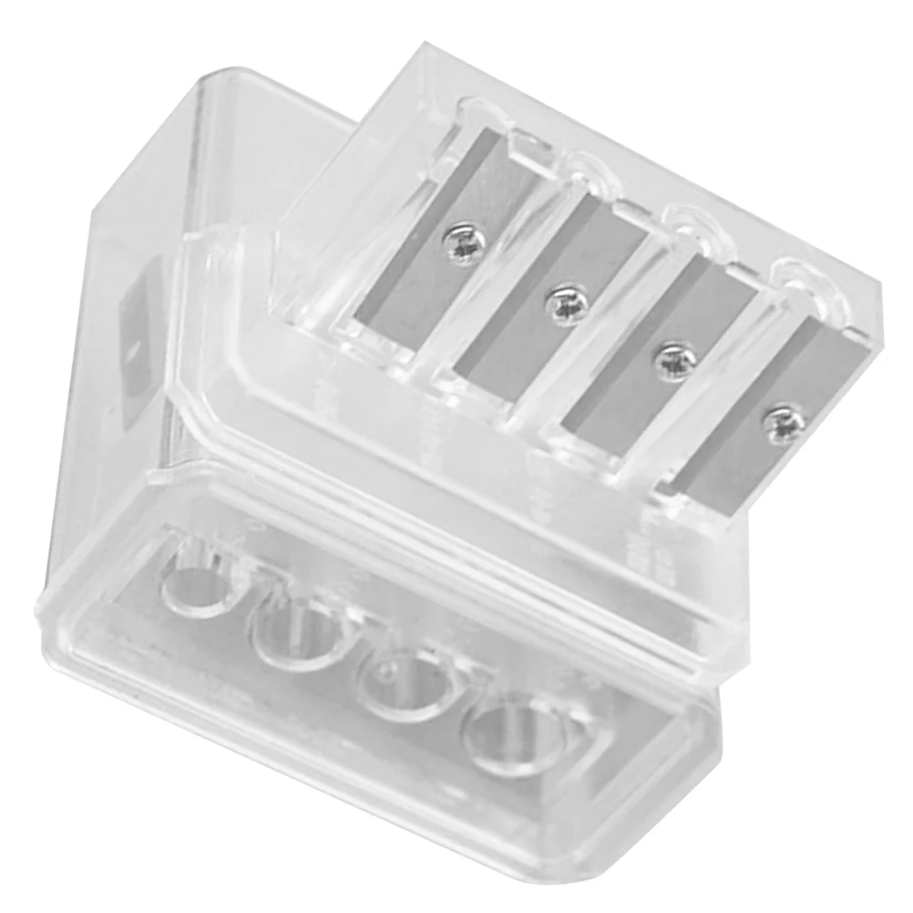

4 Hole Sharpener Manual Classroom Crayon Sharpeners Hand Pencils Four Holes