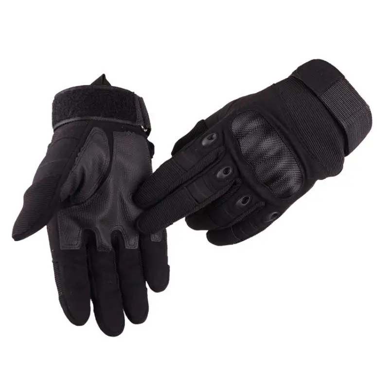 

1 Pair Touch-Screen Tactical Full Finger Gloves Breathable Comfortable Outdoor Motorcycle Riding Gloves Motorcyclist Glove
