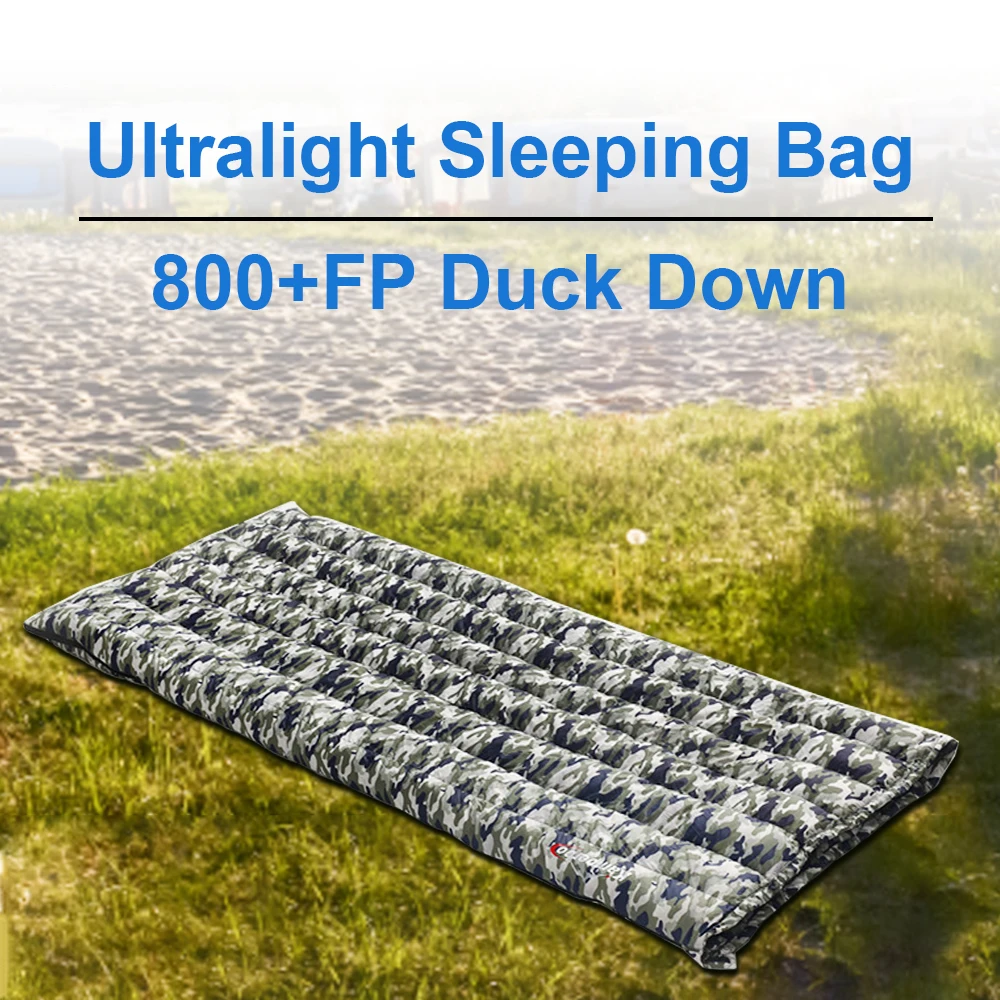 

Ultralight Sleeping Bag 800+ Fill Power Duck Down Sleeping Bag for Outdoor Camping Hiking Traveling Backpacking Equipment 2023