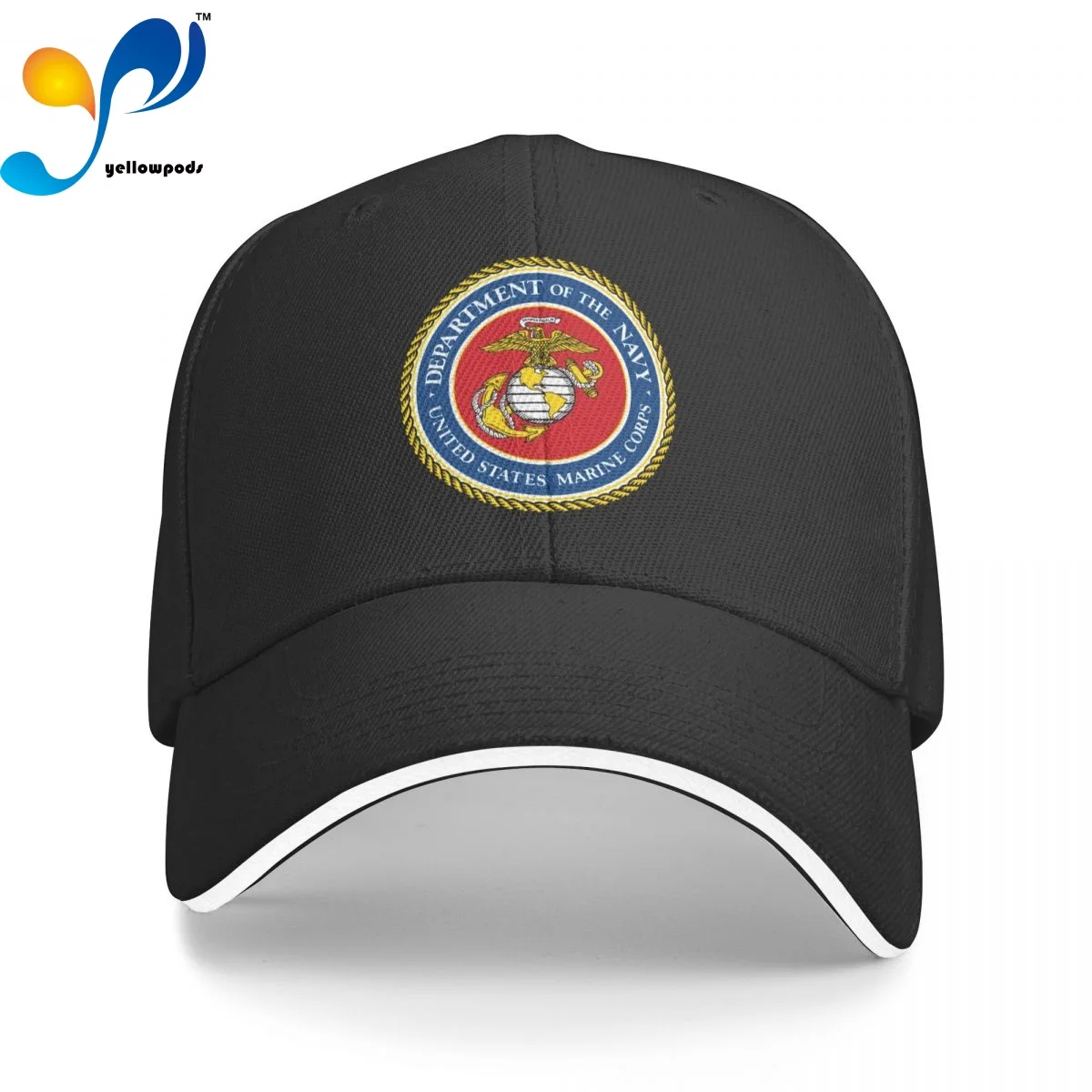 

U.s. Marine Corps Marines Trucker Cap Snapback Hat for Men Baseball Mens Hats Caps for Logo