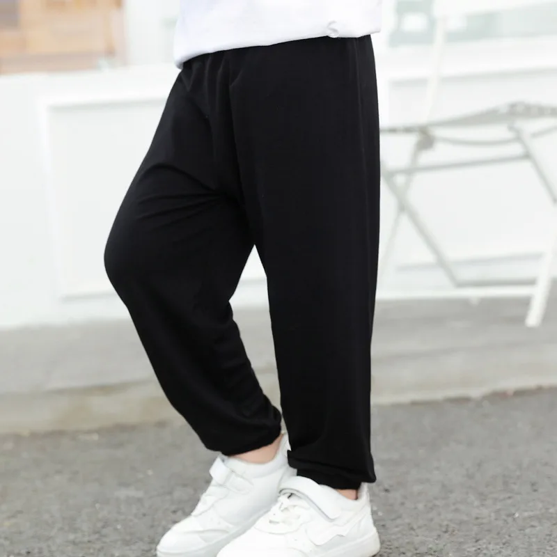 

Summer Baby Pants Solid Color Bloomers Elastic Waist Kids Pants for Boy Girls Casual Sports Trousers Breathable Sweatpants 2022