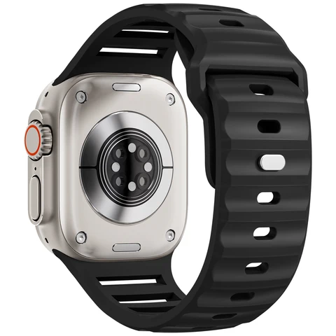 Силиконовый ремешок CRESTED для Apple Watch Ultra 2