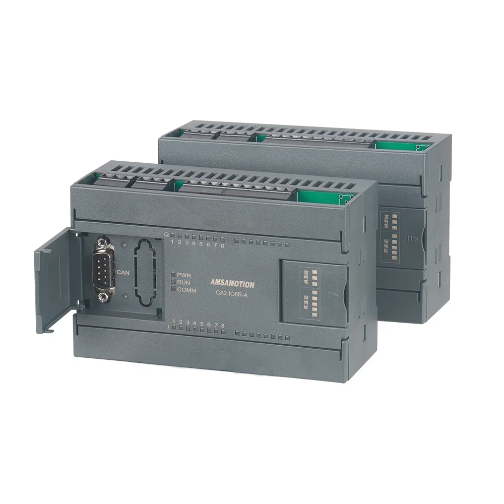 CANopen Remote IO BUS Module Acquisition CA2-IO8R-A Реле 8I 8O Аналоговый порт 6I2O RS485 Ethernet для ПЛК Schneider Delta