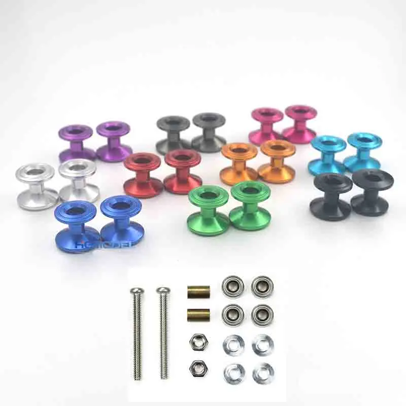 2 шт. (1 пара) 15398/94945/95231 12-13 мм двойные алюминиевые ролики легкое направляющее