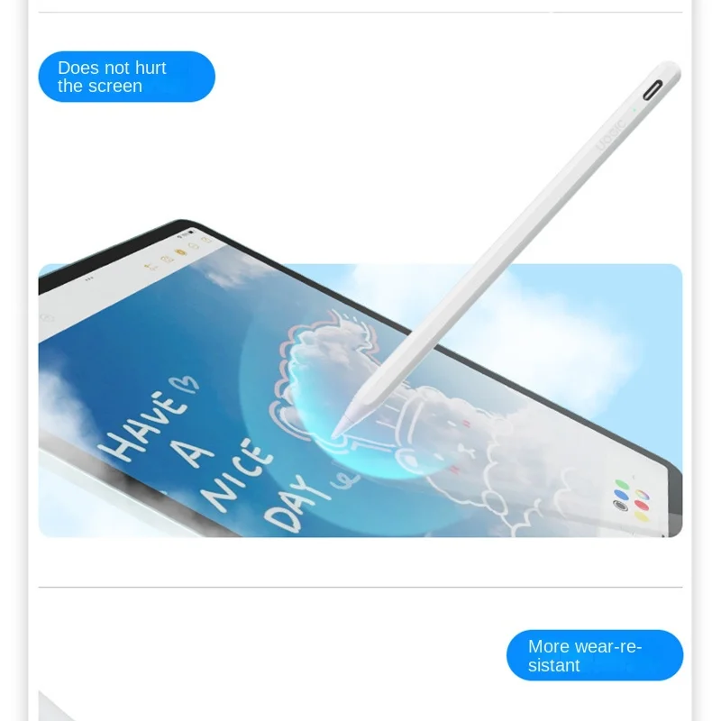 Карандаш для IPad Apple Pencil 2 Aieach 23го поколения, стилус для IPad 2022 2021 2020 2019 Air 5 Bluetooth