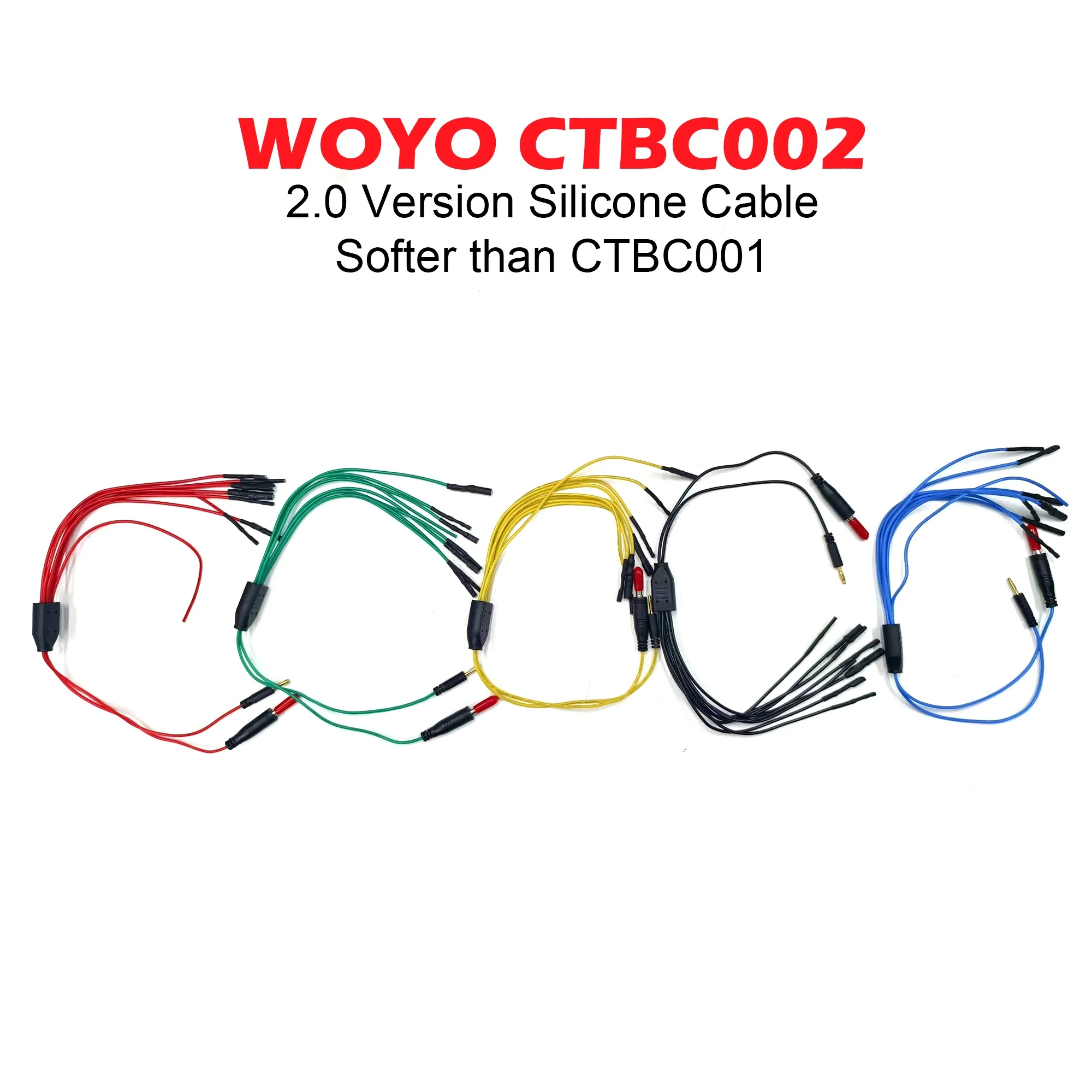 

WOYO CTBC002/CTBC001 Перемычка ECU Breakout Leads для подключения линии автомобильного диагностического осциллографа